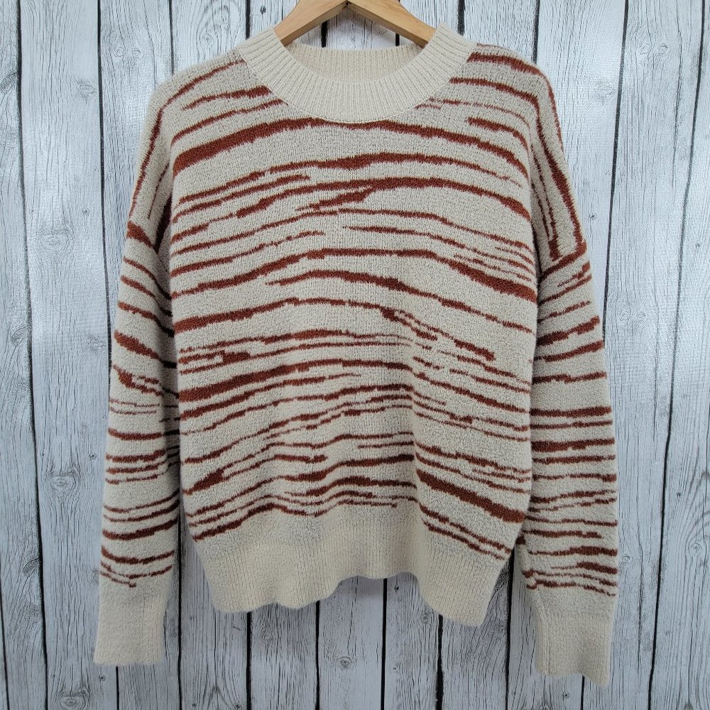 4SI3NNAI Zebra Print Sweater